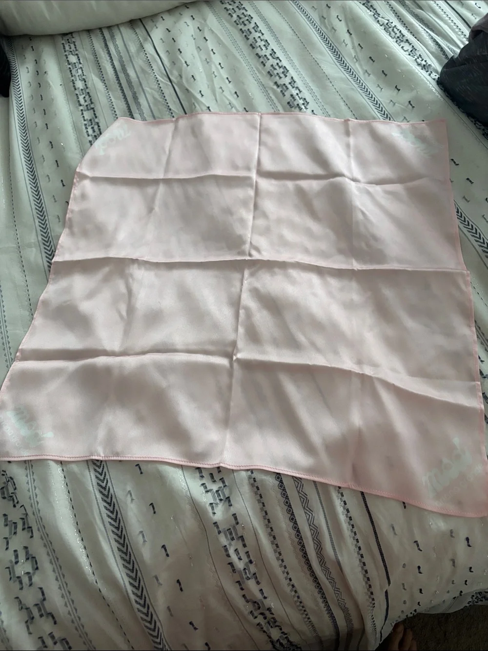 MOD by Ariana Grande Light Pink Bandana Scarf